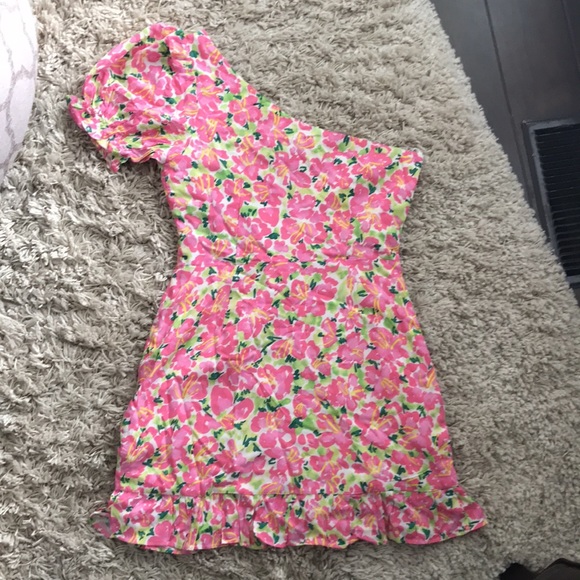 One Shoulder Dress - Picture 4 of 6